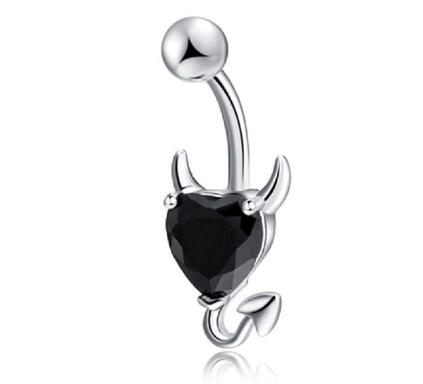 She-Devil Belly Button Ring