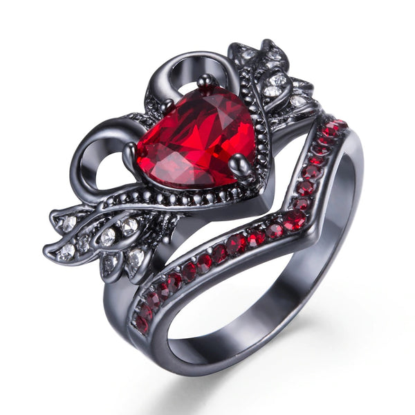 Swans Of Love Ring