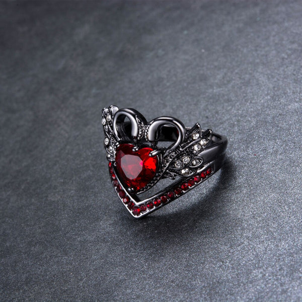 Swans Of Love Ring