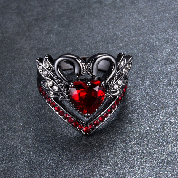 Swans Of Love Ring