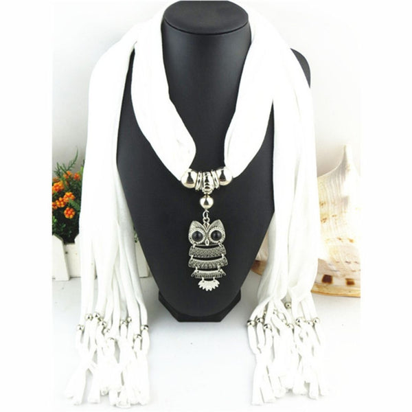 Athena Scarf Necklace