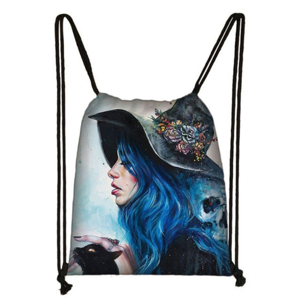 Witch Drawstring Bag Collection