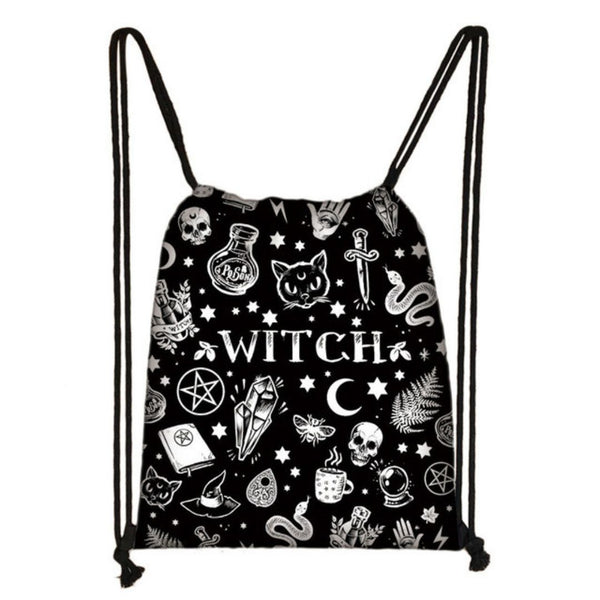 Witch Drawstring Bag Collection