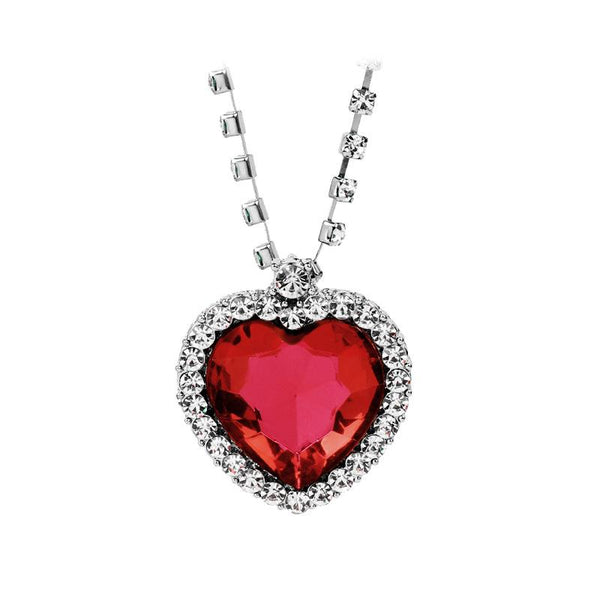 Crimson Heart Necklace