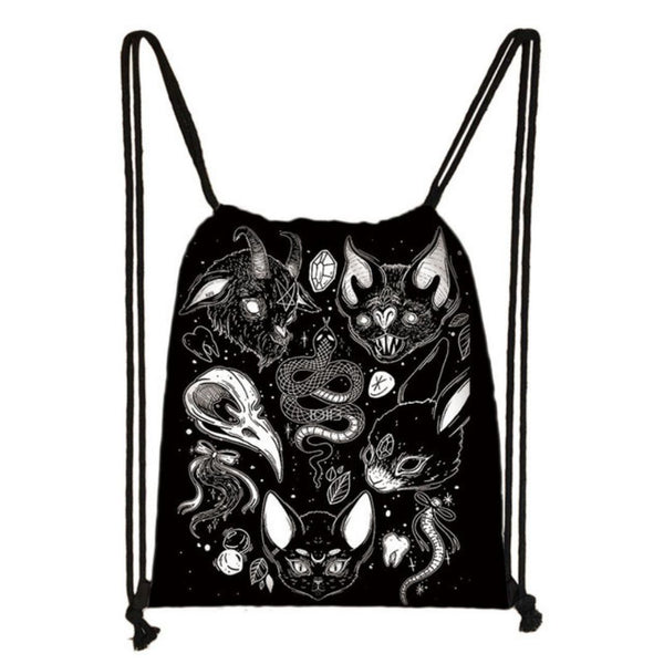 Witch Drawstring Bag Collection