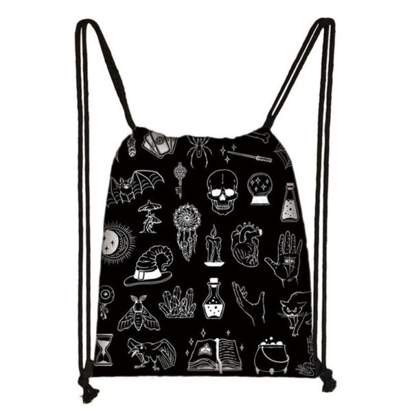 Witch Drawstring Bag Collection