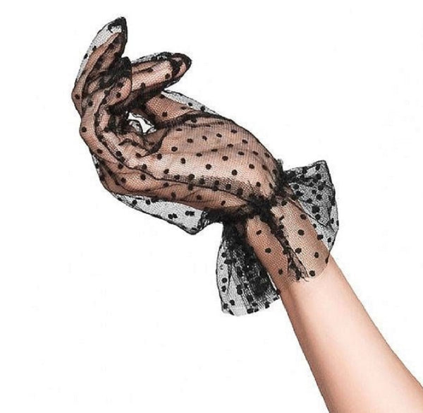 Sexy Dot Lace Gloves