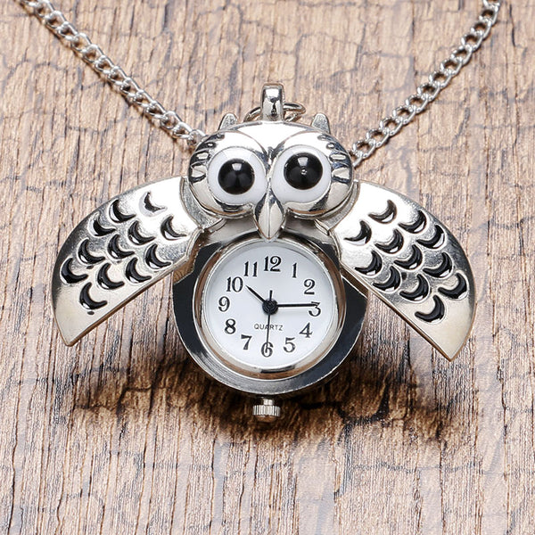 Owl Watch Necklace