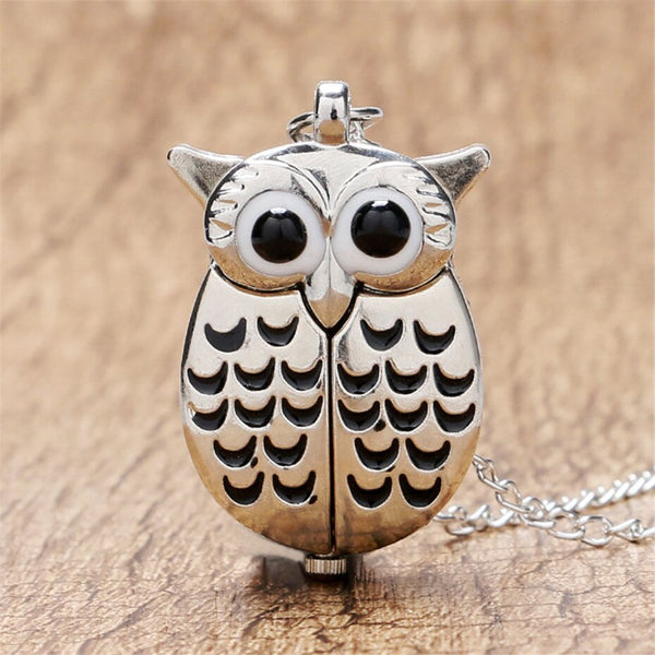 Owl Watch Necklace