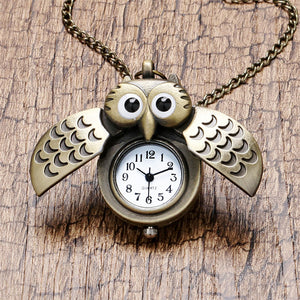 Owl Watch Necklace