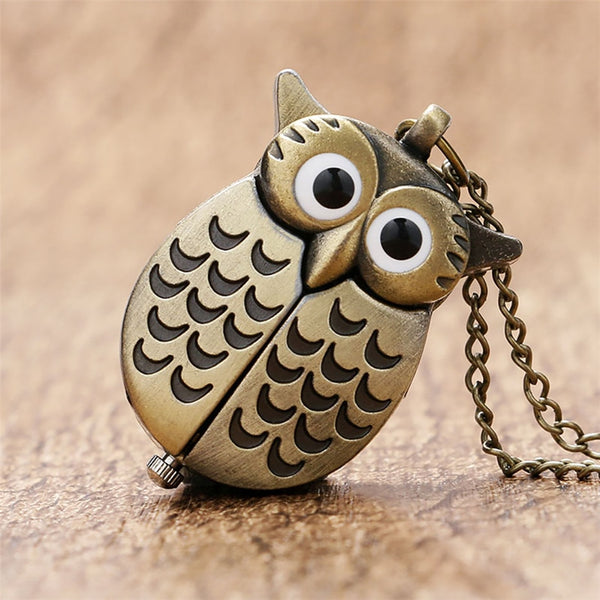 Owl Watch Necklace