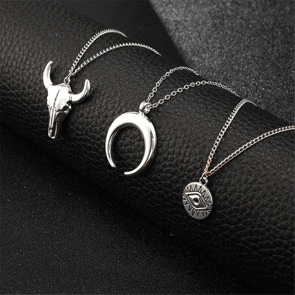 Bull Multilayer Necklace