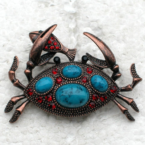 Cordelia Crab Brooch