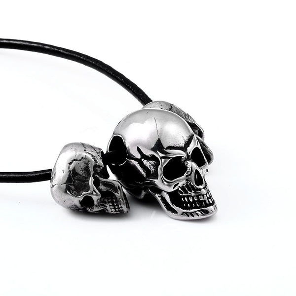 Skull Triad Necklace