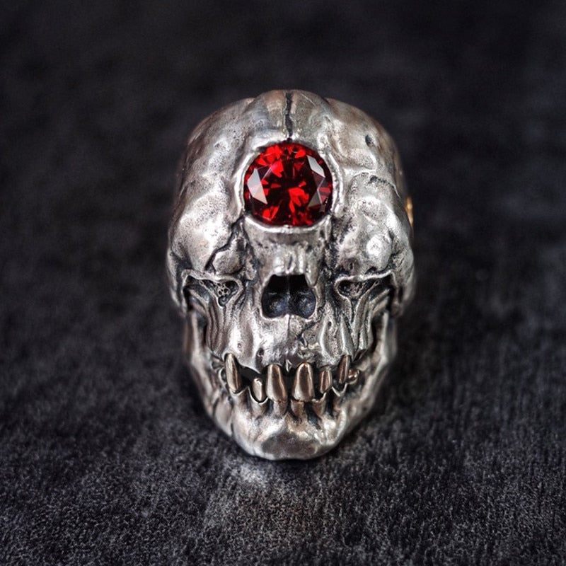 Cyclops Skull Ring