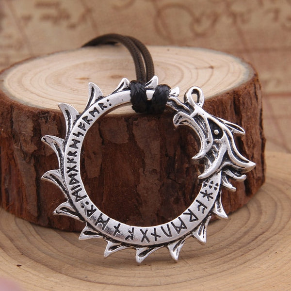 Norse Dragon Necklace