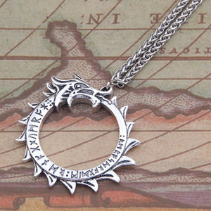Norse Dragon Necklace