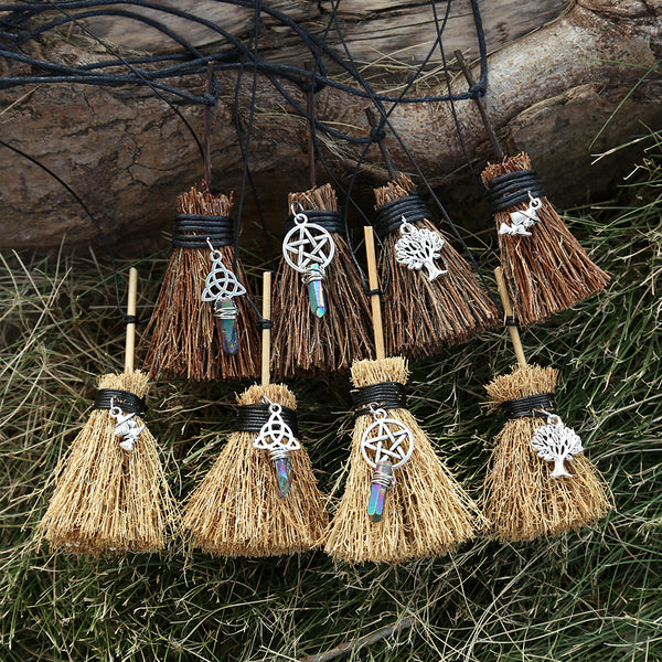 Witches Broom Necklace