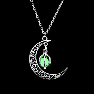 Glowing Moon Necklace