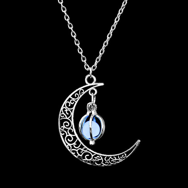 Glowing Moon Necklace