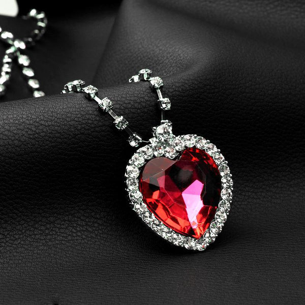 Crimson Heart Necklace